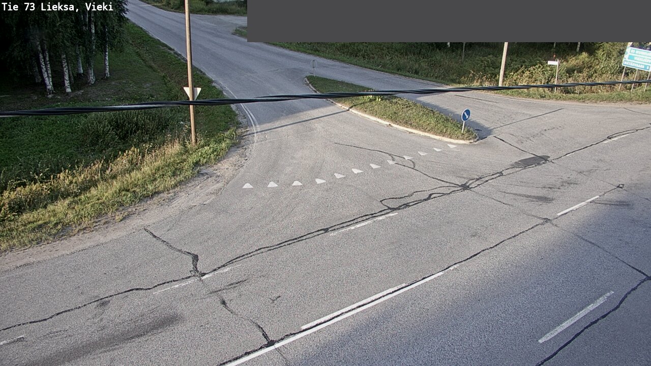 Weather Camera Image Road 73 Lieksa, Vieki, Lieksa, Pohjois-Karjala