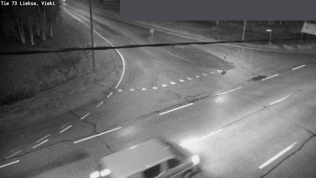 Weather Camera Image Road 73 Lieksa, Vieki, Lieksa, Pohjois-Karjala