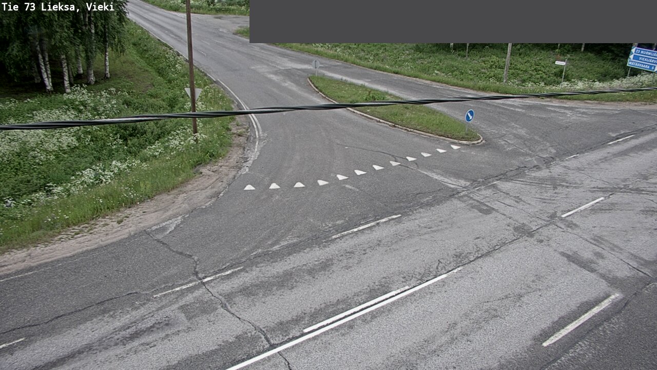 Weather Camera Image Road 73 Lieksa, Vieki, Lieksa, Pohjois-Karjala