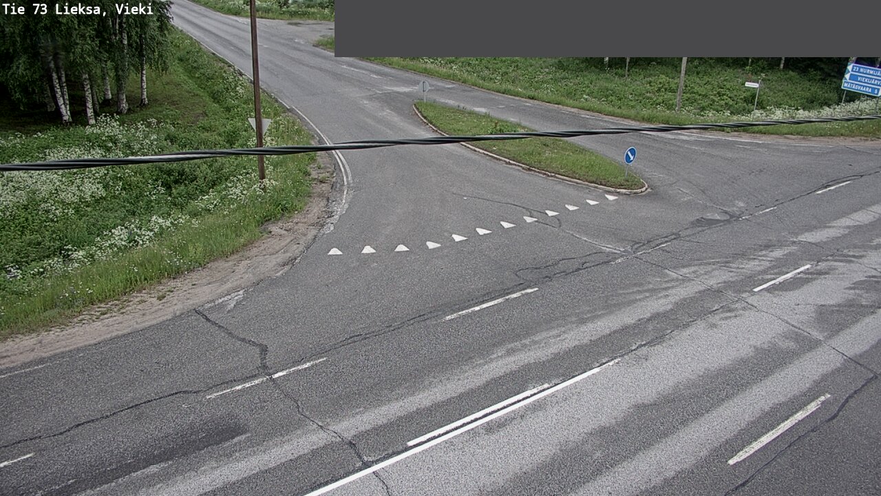 Weather Camera Image Road 73 Lieksa, Vieki, Lieksa, Pohjois-Karjala