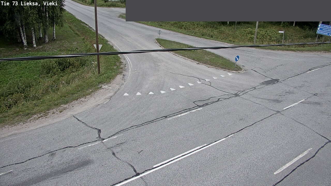 Weather Camera Image Väg 73 Lieksa, Vieki, Lieksa, Pohjois-Karjala