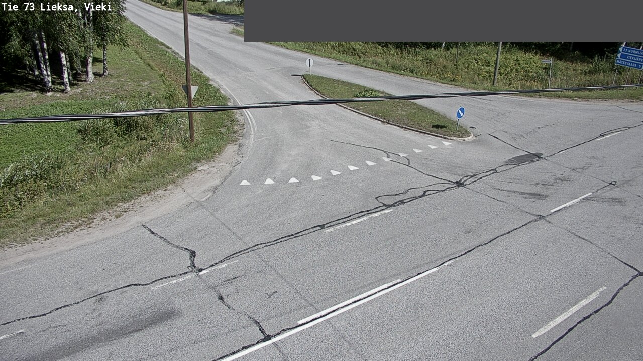 Weather Camera Image Road 73 Lieksa, Vieki, Lieksa, Pohjois-Karjala