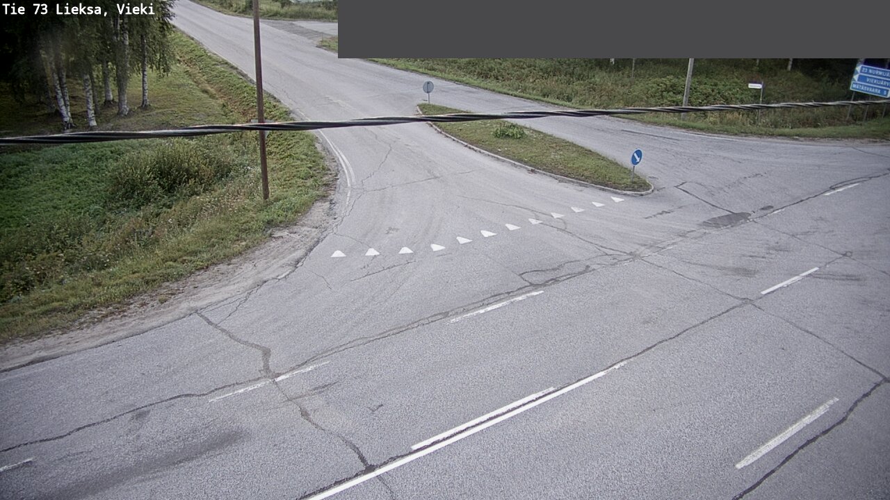 Weather Camera Image Road 73 Lieksa, Vieki, Lieksa, Pohjois-Karjala