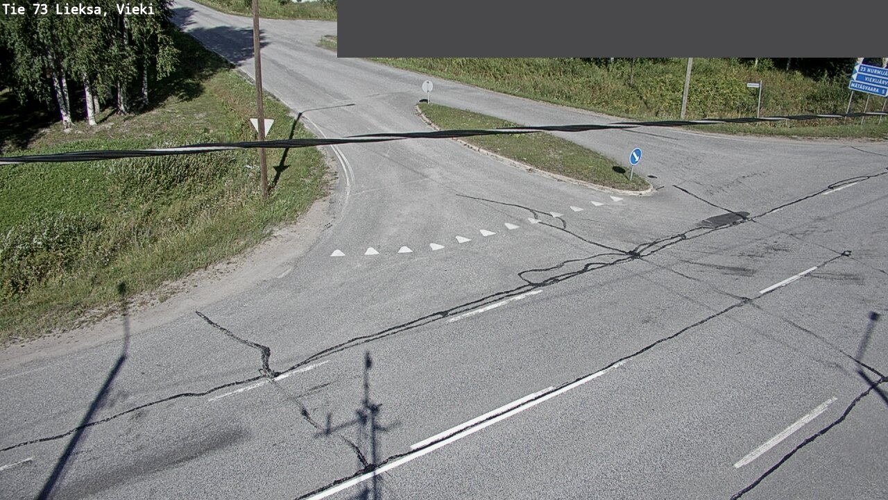 Weather Camera Image Road 73 Lieksa, Vieki, Lieksa, Pohjois-Karjala