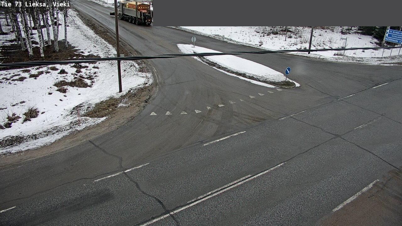 Kelikamerat Kuva Tie 73 Lieksa; Vieki, Lieksa, Pohjois-Karjala