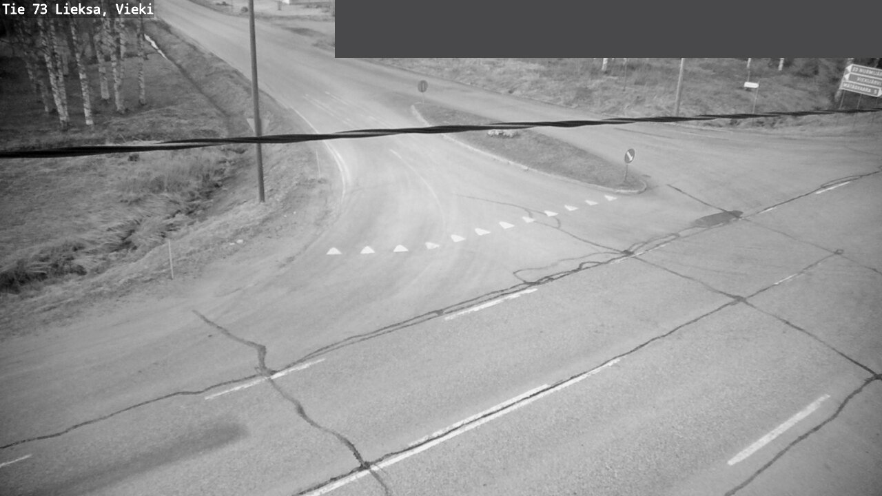 Weather Camera Image Väg 73 Lieksa, Vieki, Lieksa, Pohjois-Karjala