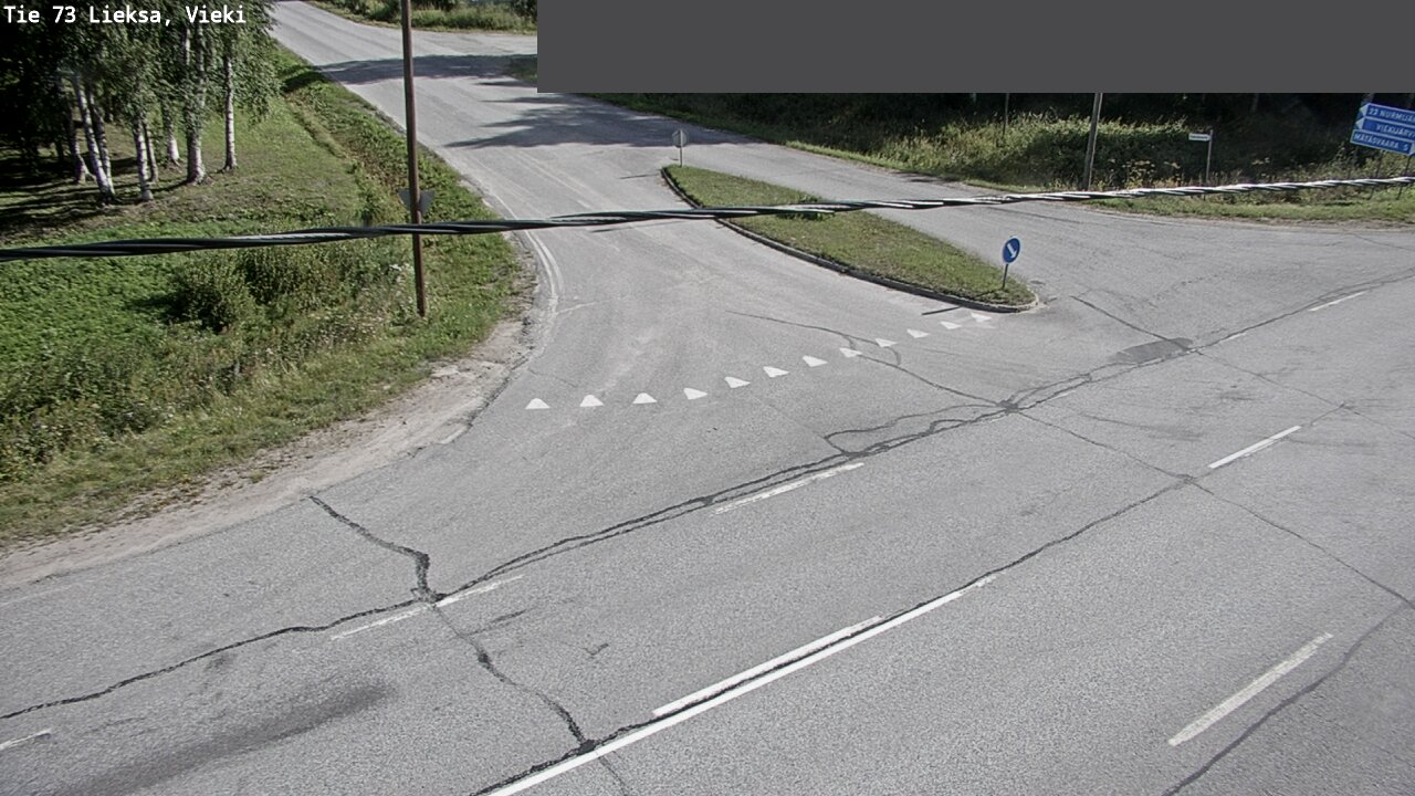 Weather Camera Image Road 73 Lieksa, Vieki, Lieksa, Pohjois-Karjala