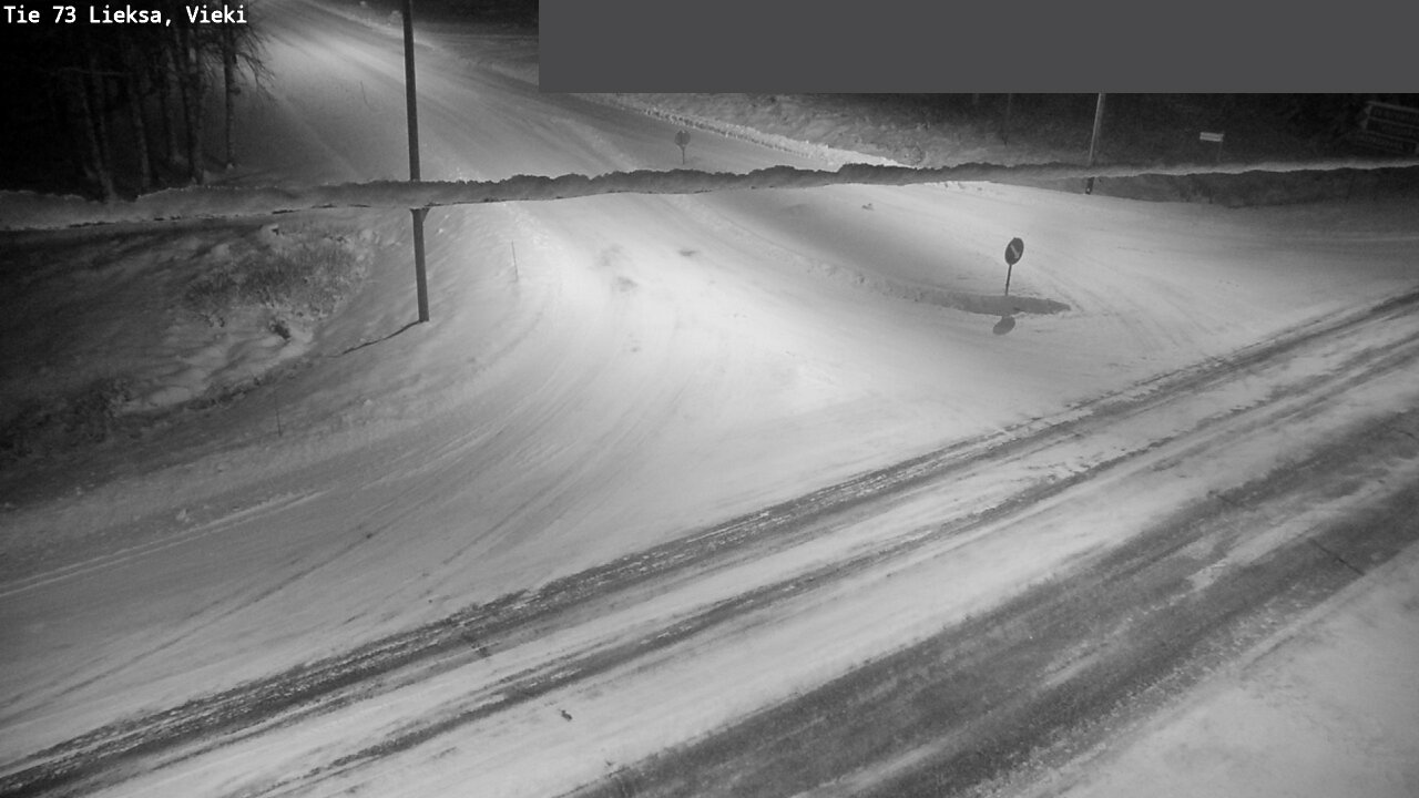 Weather Camera Image Road 73 Lieksa, Vieki, Lieksa, Pohjois-Karjala