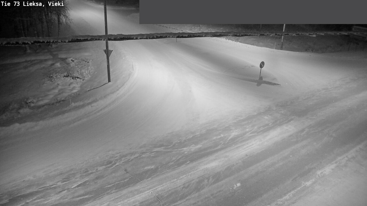 Kelikamerat Kuva Tie 73 Lieksa; Vieki, Lieksa, Pohjois-Karjala