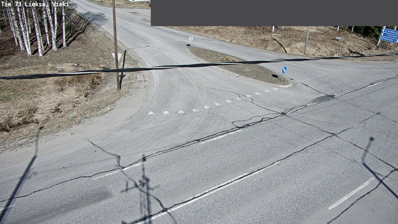 Weather Camera Image Väg 73 Lieksa, Vieki, Lieksa, Pohjois-Karjala