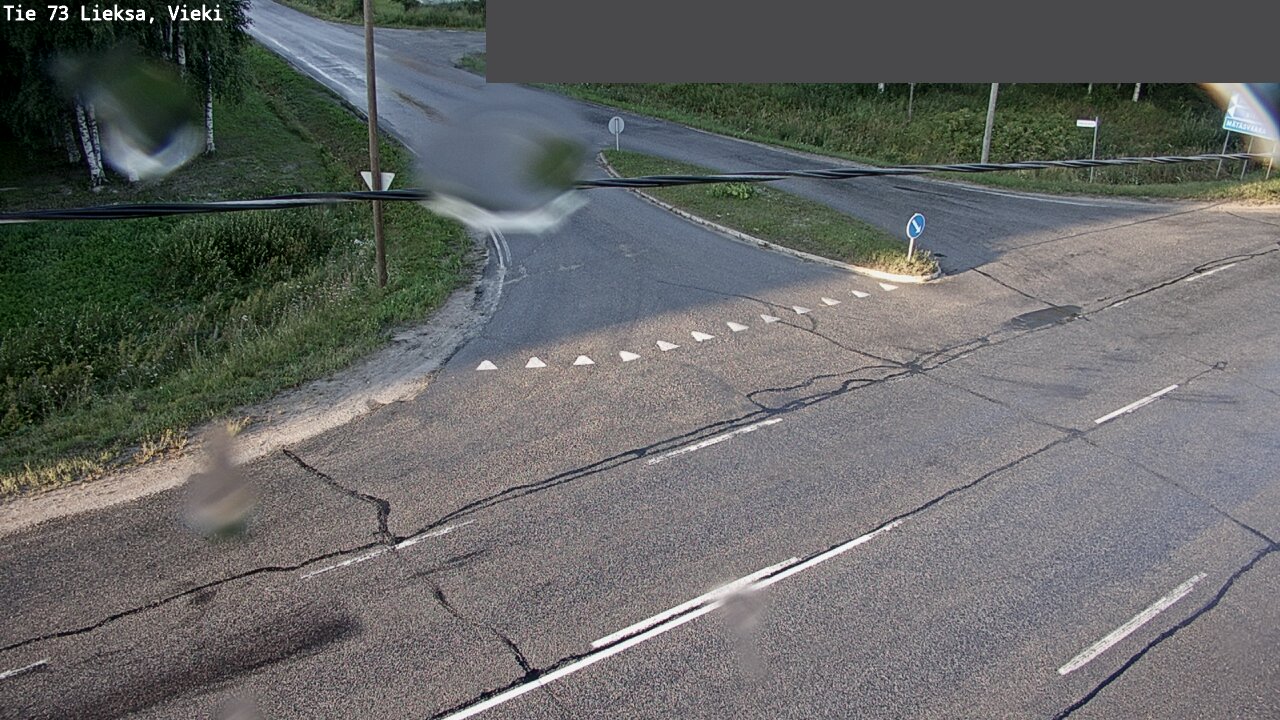 Weather Camera Image Road 73 Lieksa, Vieki, Lieksa, Pohjois-Karjala