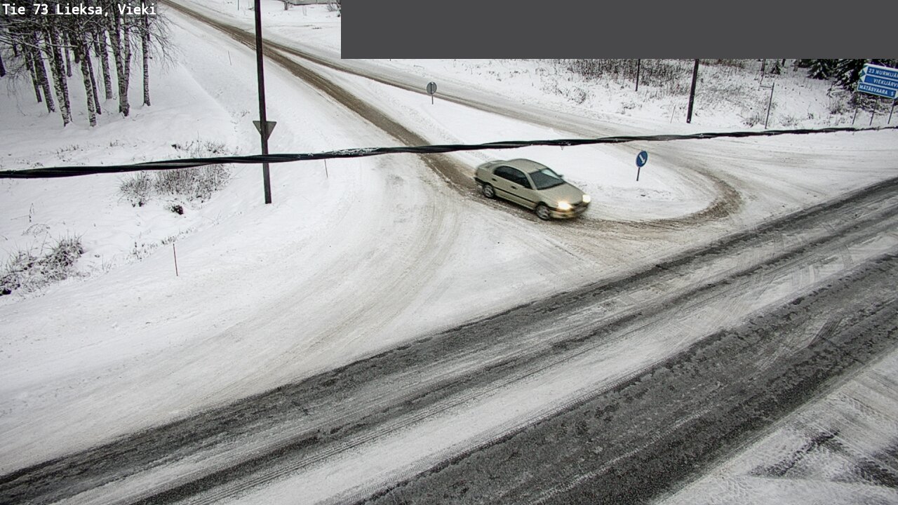 Weather Camera Image Road 73 Lieksa, Vieki, Lieksa, Pohjois-Karjala