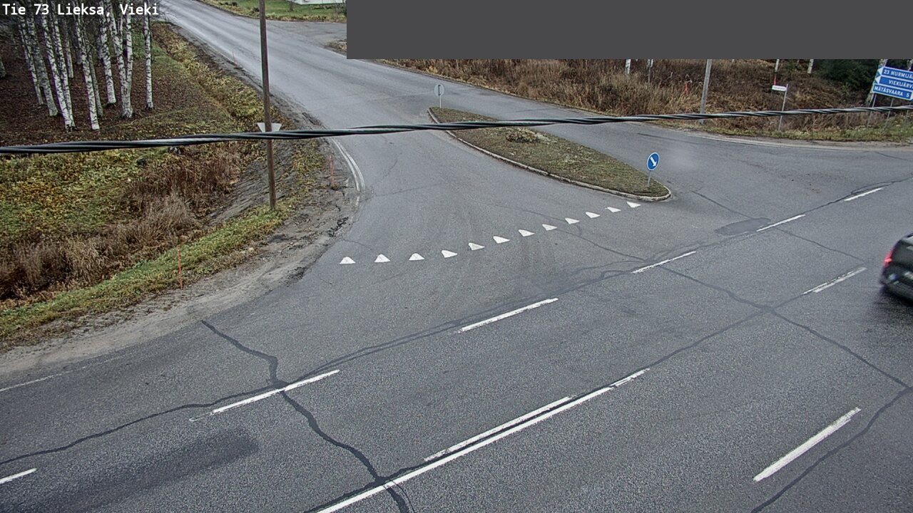 Kelikamerat Kuva Tie 73 Lieksa; Vieki, Lieksa, Pohjois-Karjala
