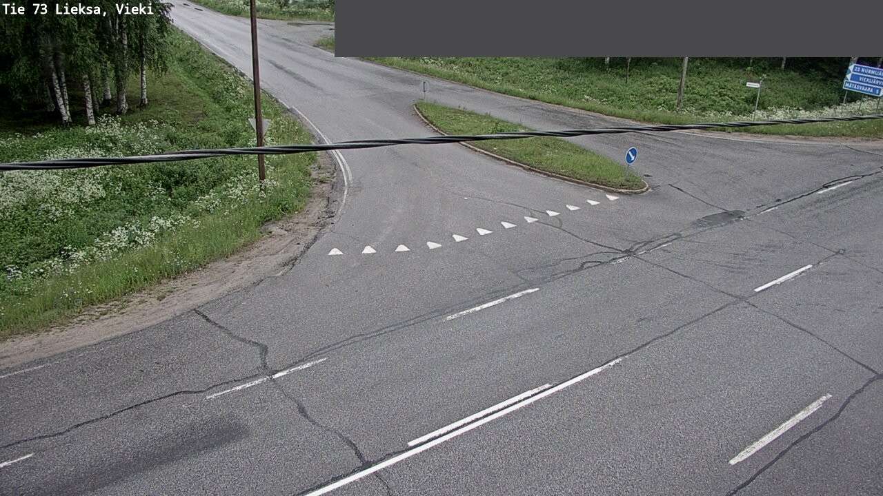 Kelikamerat Kuva Tie 73 Lieksa; Vieki, Lieksa, Pohjois-Karjala