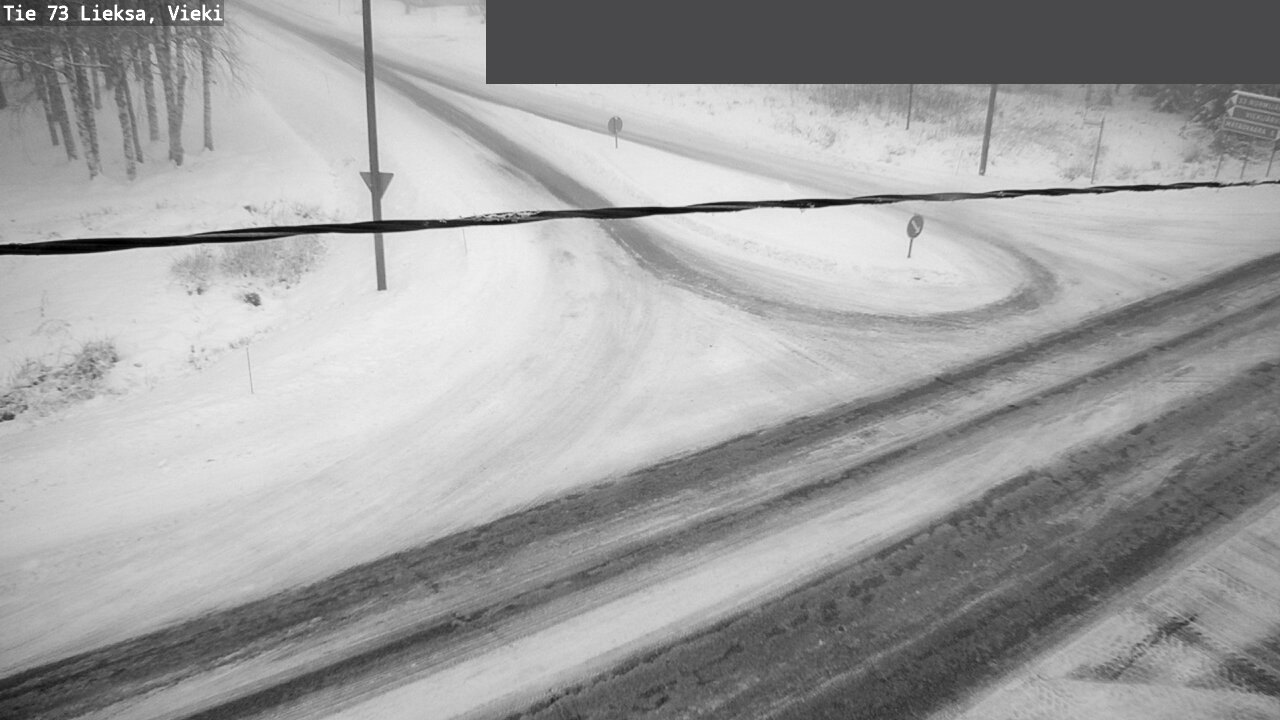 Weather Camera Image Road 73 Lieksa, Vieki, Lieksa, Pohjois-Karjala