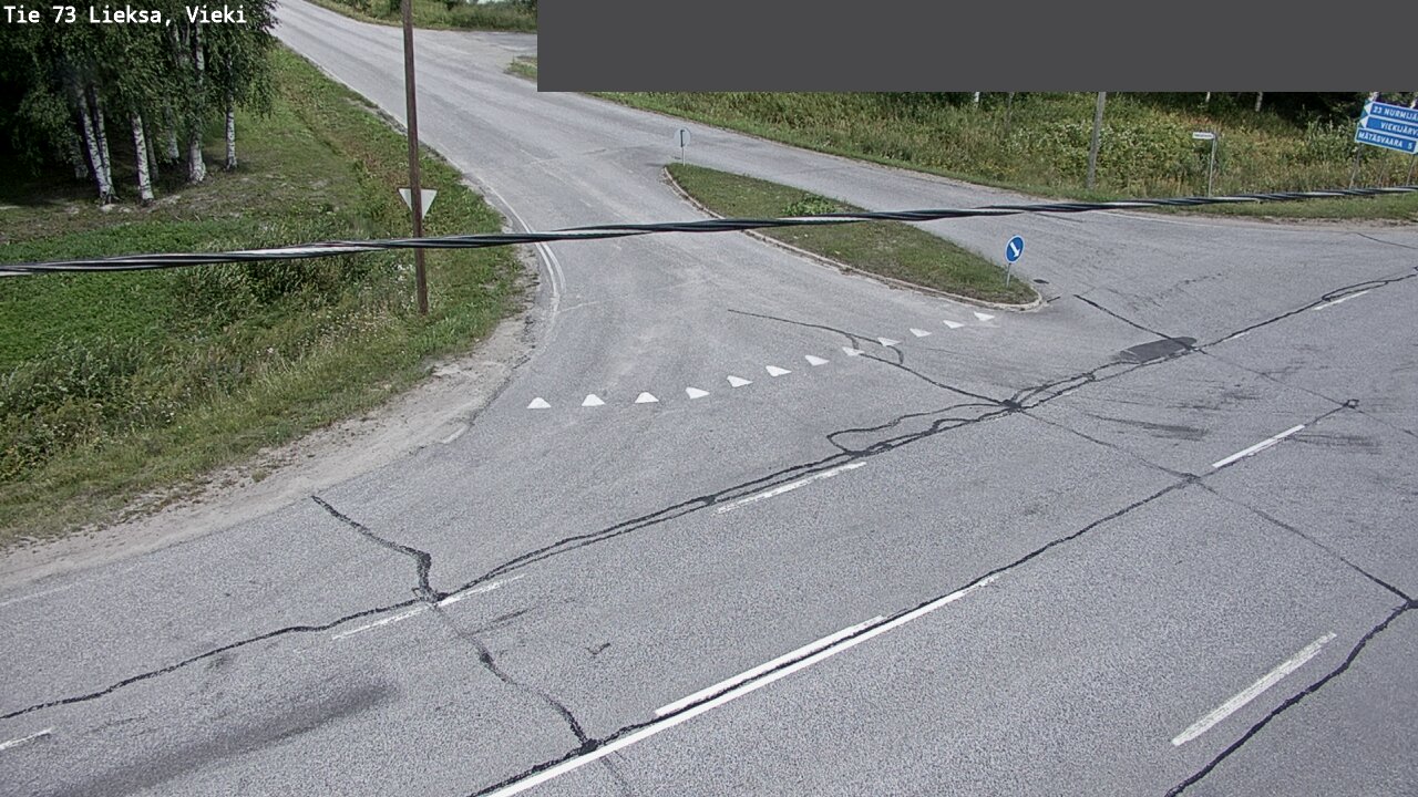Weather Camera Image Road 73 Lieksa, Vieki, Lieksa, Pohjois-Karjala