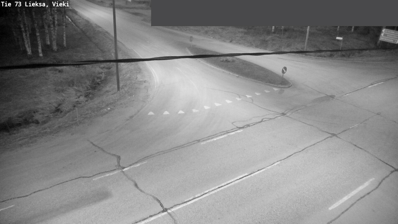 Weather Camera Image Väg 73 Lieksa, Vieki, Lieksa, Pohjois-Karjala