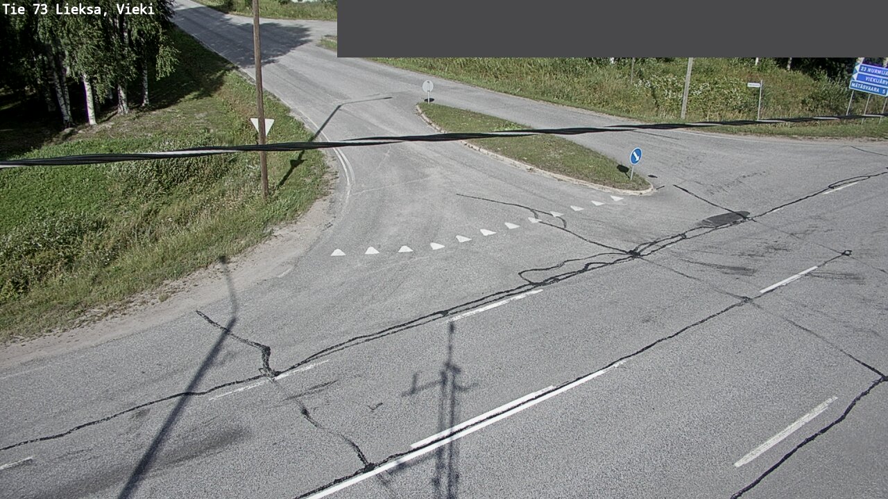Weather Camera Image Road 73 Lieksa, Vieki, Lieksa, Pohjois-Karjala