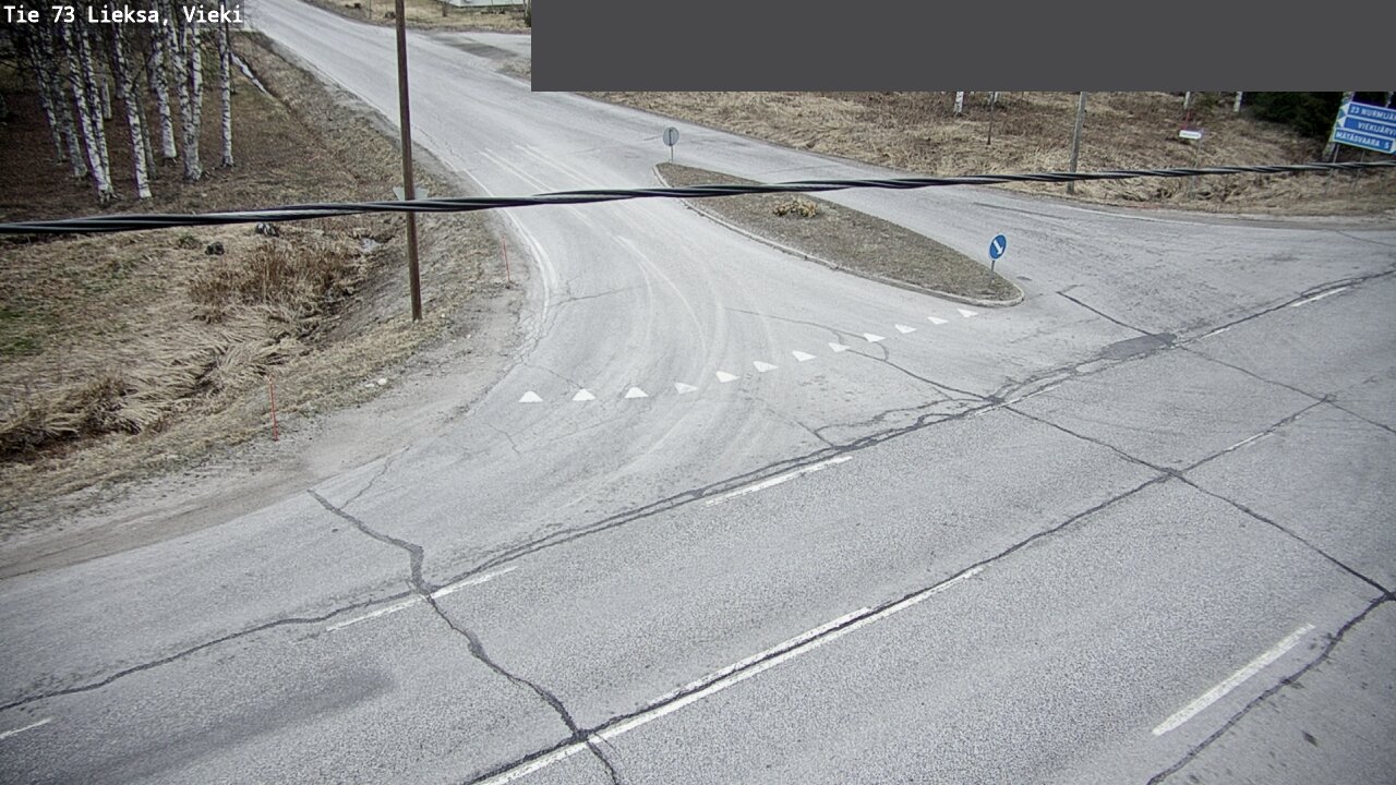 Weather Camera Image Väg 73 Lieksa, Vieki, Lieksa, Pohjois-Karjala