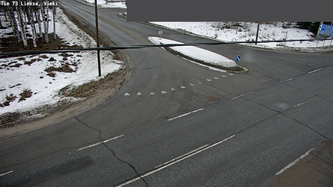 Weather Camera Image Road 73 Lieksa, Vieki, Lieksa, Pohjois-Karjala
