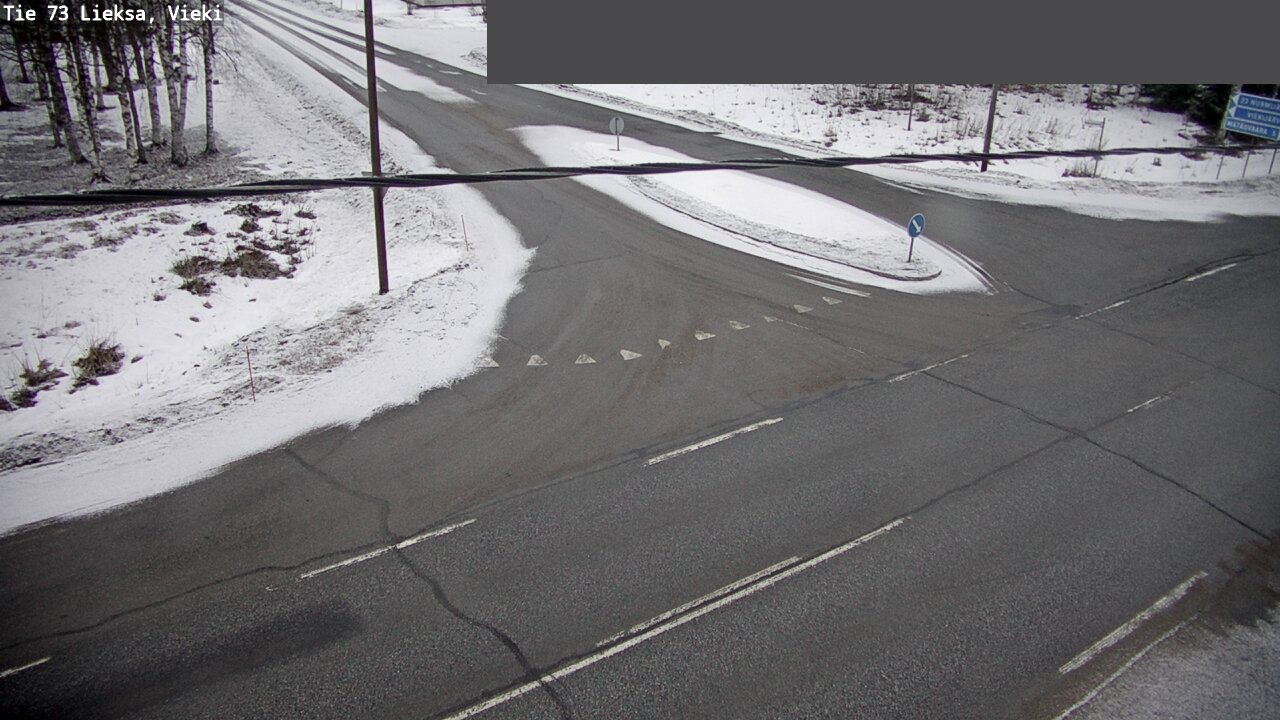 Kelikamerat Kuva Tie 73 Lieksa; Vieki, Lieksa, Pohjois-Karjala