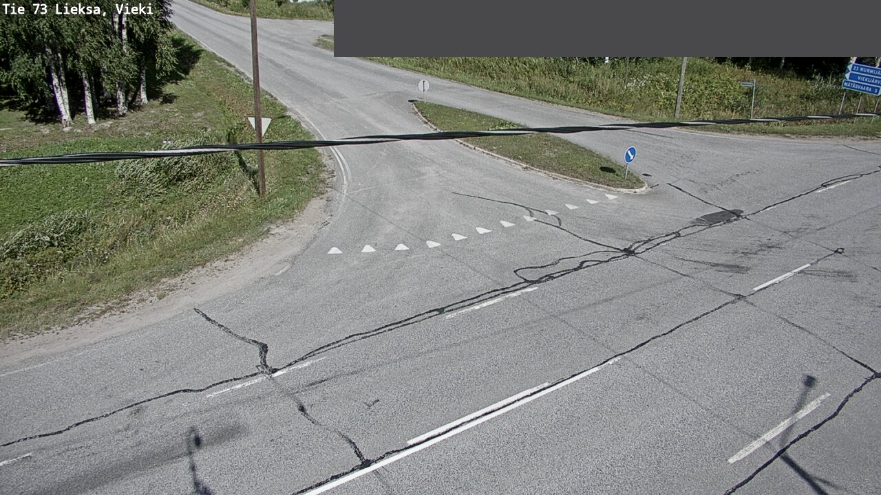 Weather Camera Image Road 73 Lieksa, Vieki, Lieksa, Pohjois-Karjala