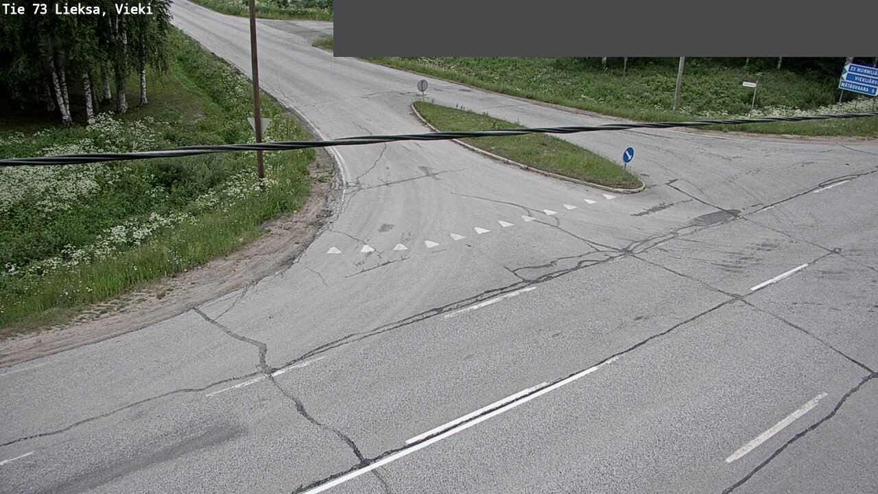 Kelikamerat Kuva Tie 73 Lieksa; Vieki, Lieksa, Pohjois-Karjala