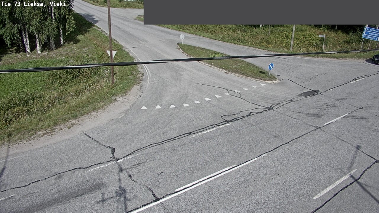 Weather Camera Image Väg 73 Lieksa, Vieki, Lieksa, Pohjois-Karjala
