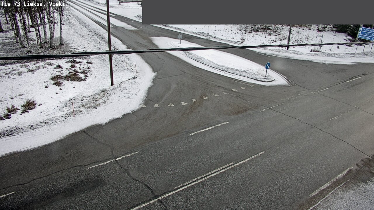 Kelikamerat Kuva Tie 73 Lieksa; Vieki, Lieksa, Pohjois-Karjala