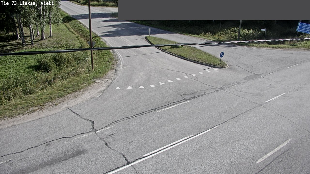 Weather Camera Image Road 73 Lieksa, Vieki, Lieksa, Pohjois-Karjala