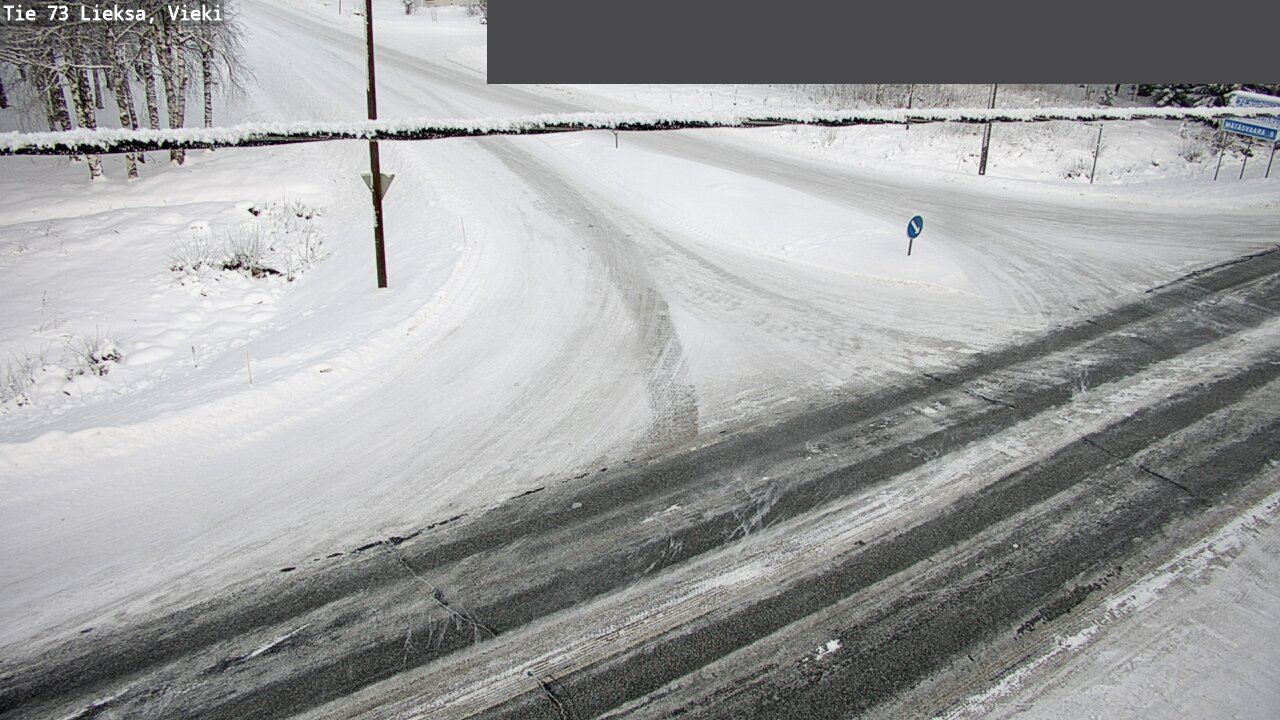 Kelikamerat Kuva Tie 73 Lieksa; Vieki, Lieksa, Pohjois-Karjala