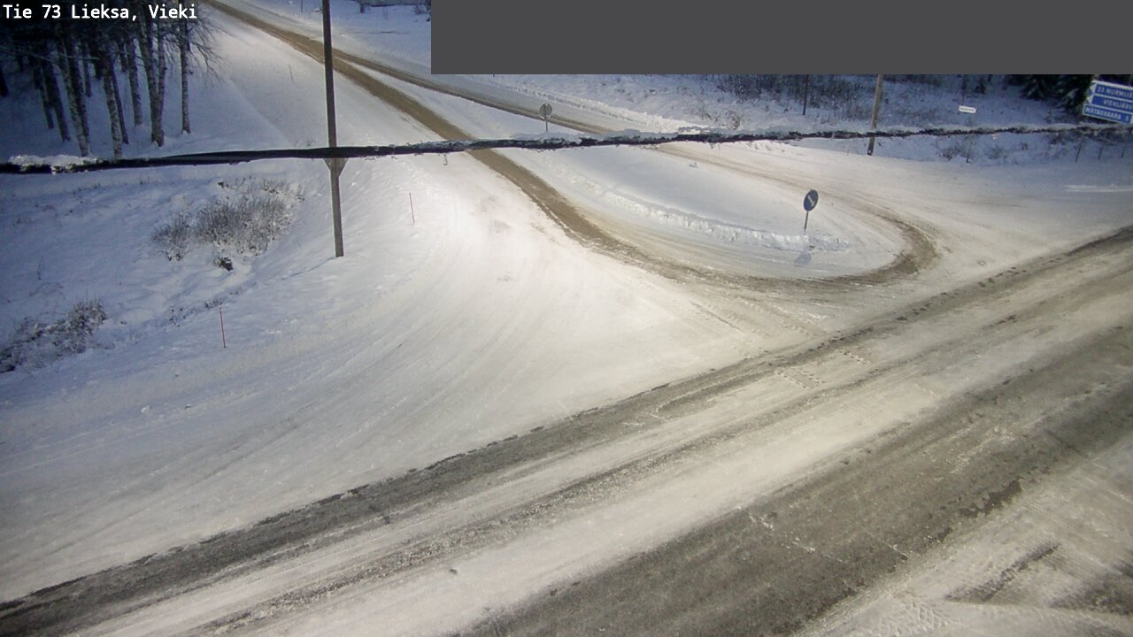 Weather Camera Image Road 73 Lieksa, Vieki, Lieksa, Pohjois-Karjala