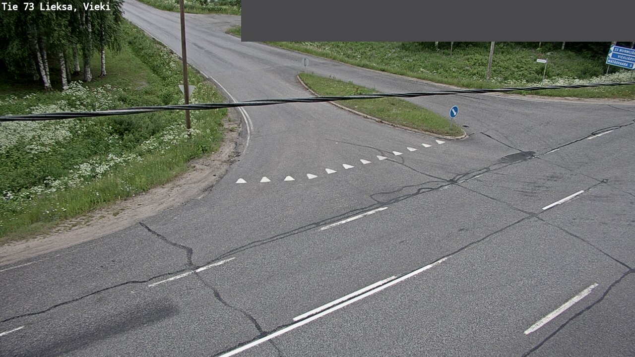 Kelikamerat Kuva Tie 73 Lieksa; Vieki, Lieksa, Pohjois-Karjala