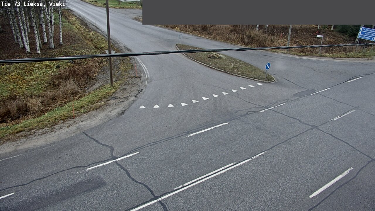 Kelikamerat Kuva Tie 73 Lieksa; Vieki, Lieksa, Pohjois-Karjala