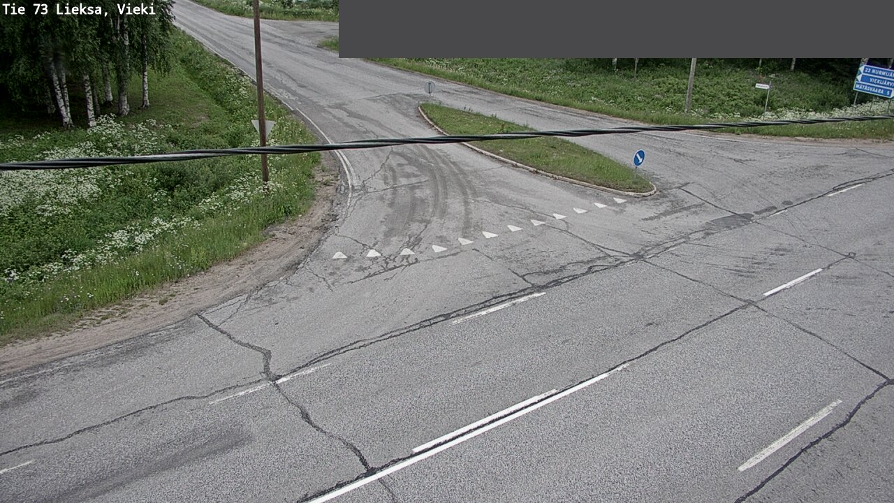 Kelikamerat Kuva Tie 73 Lieksa; Vieki, Lieksa, Pohjois-Karjala