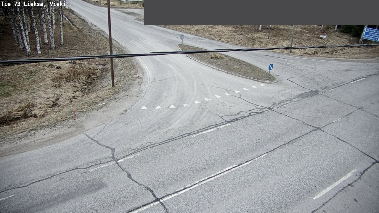 Weather Camera Image Väg 73 Lieksa, Vieki, Lieksa, Pohjois-Karjala