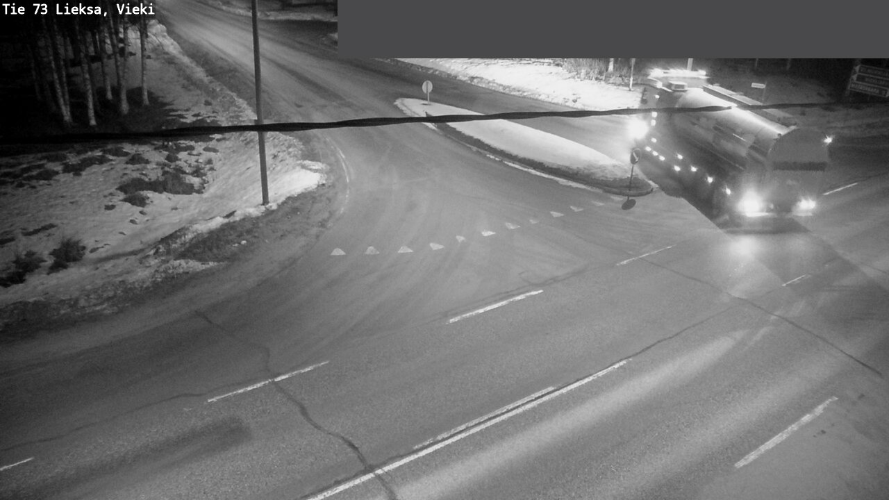 Weather Camera Image Väg 73 Lieksa, Vieki, Lieksa, Pohjois-Karjala