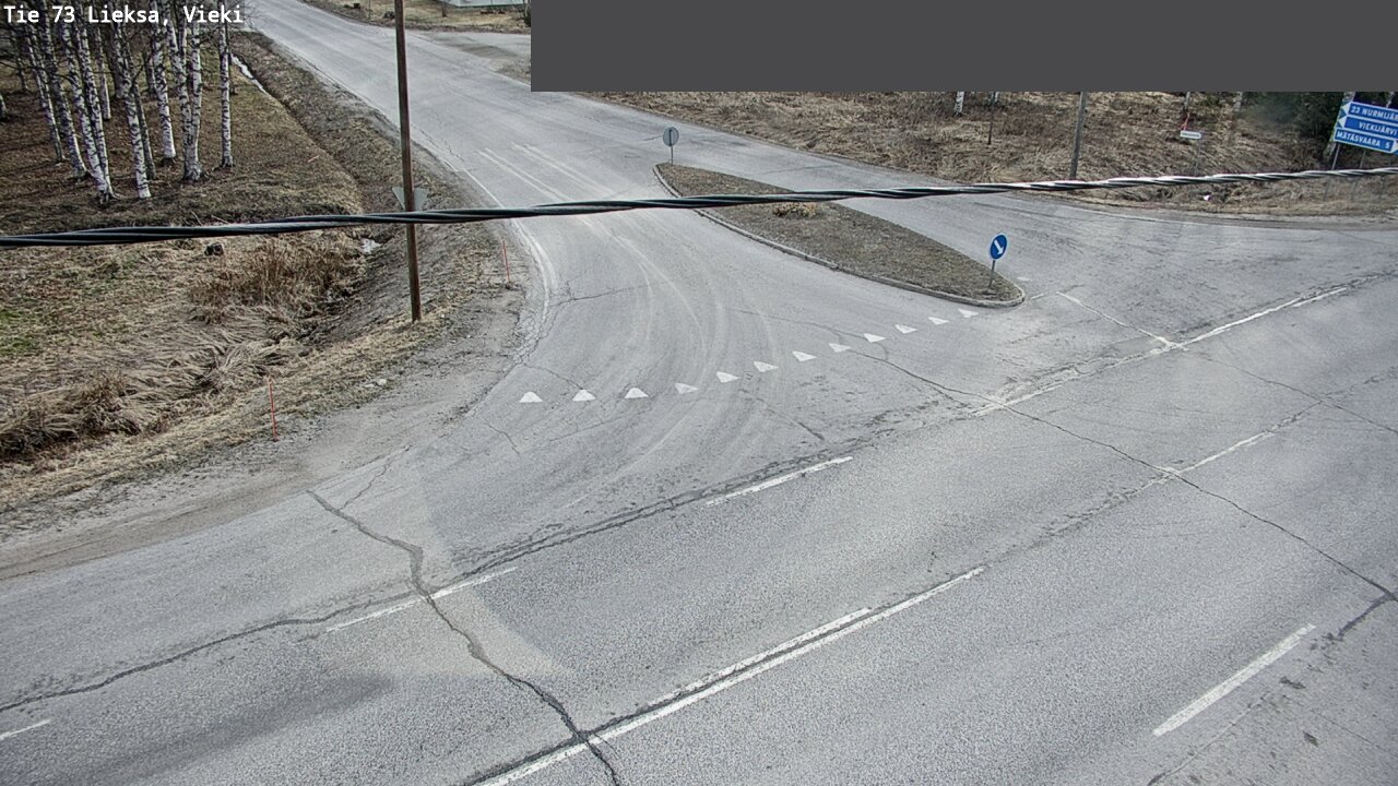 Weather Camera Image Väg 73 Lieksa, Vieki, Lieksa, Pohjois-Karjala