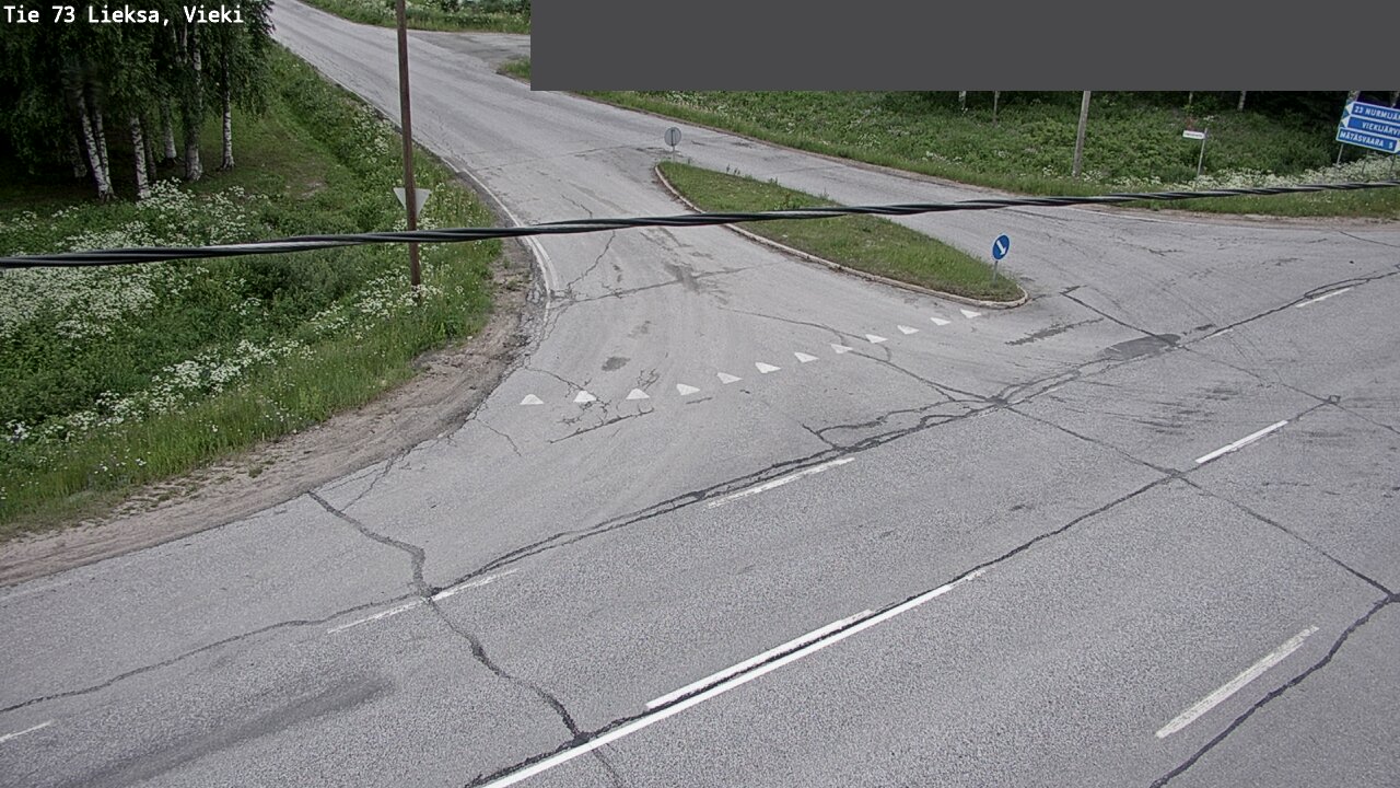 Kelikamerat Kuva Tie 73 Lieksa; Vieki, Lieksa, Pohjois-Karjala