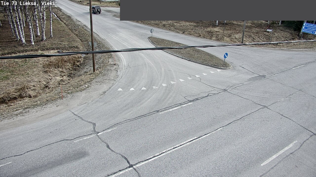 Weather Camera Image Väg 73 Lieksa, Vieki, Lieksa, Pohjois-Karjala