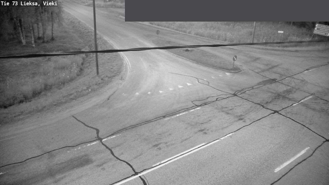 Weather Camera Image Väg 73 Lieksa, Vieki, Lieksa, Pohjois-Karjala
