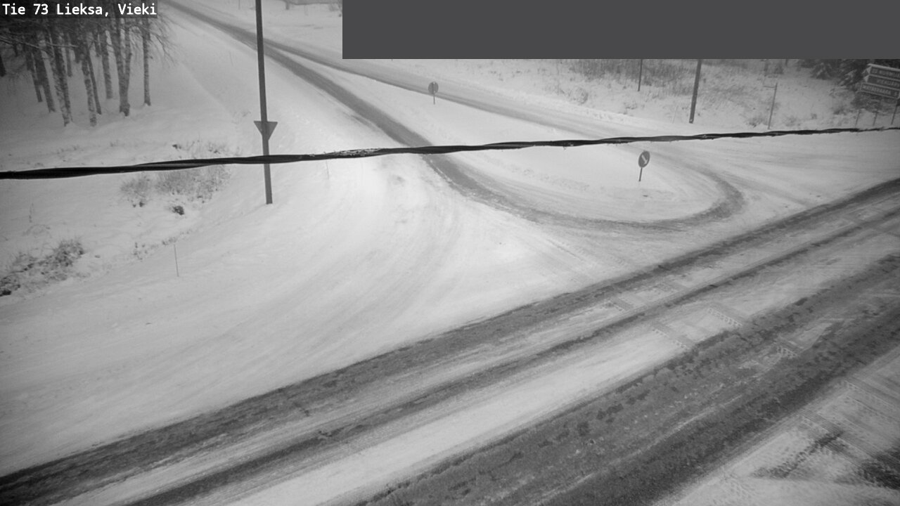 Weather Camera Image Väg 73 Lieksa, Vieki, Lieksa, Pohjois-Karjala