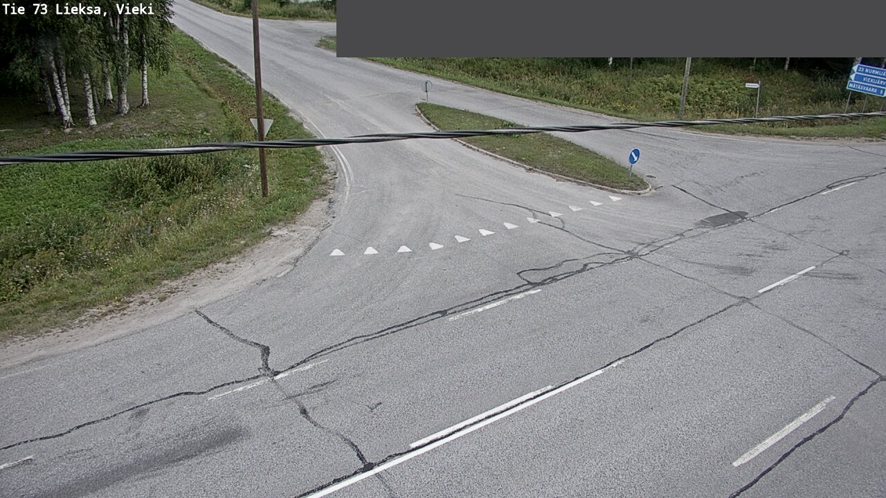Weather Camera Image Väg 73 Lieksa, Vieki, Lieksa, Pohjois-Karjala