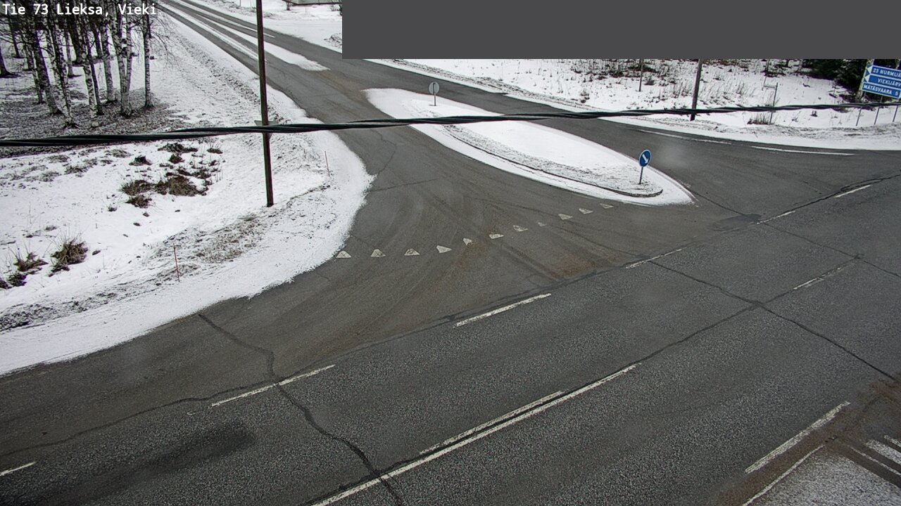 Kelikamerat Kuva Tie 73 Lieksa; Vieki, Lieksa, Pohjois-Karjala