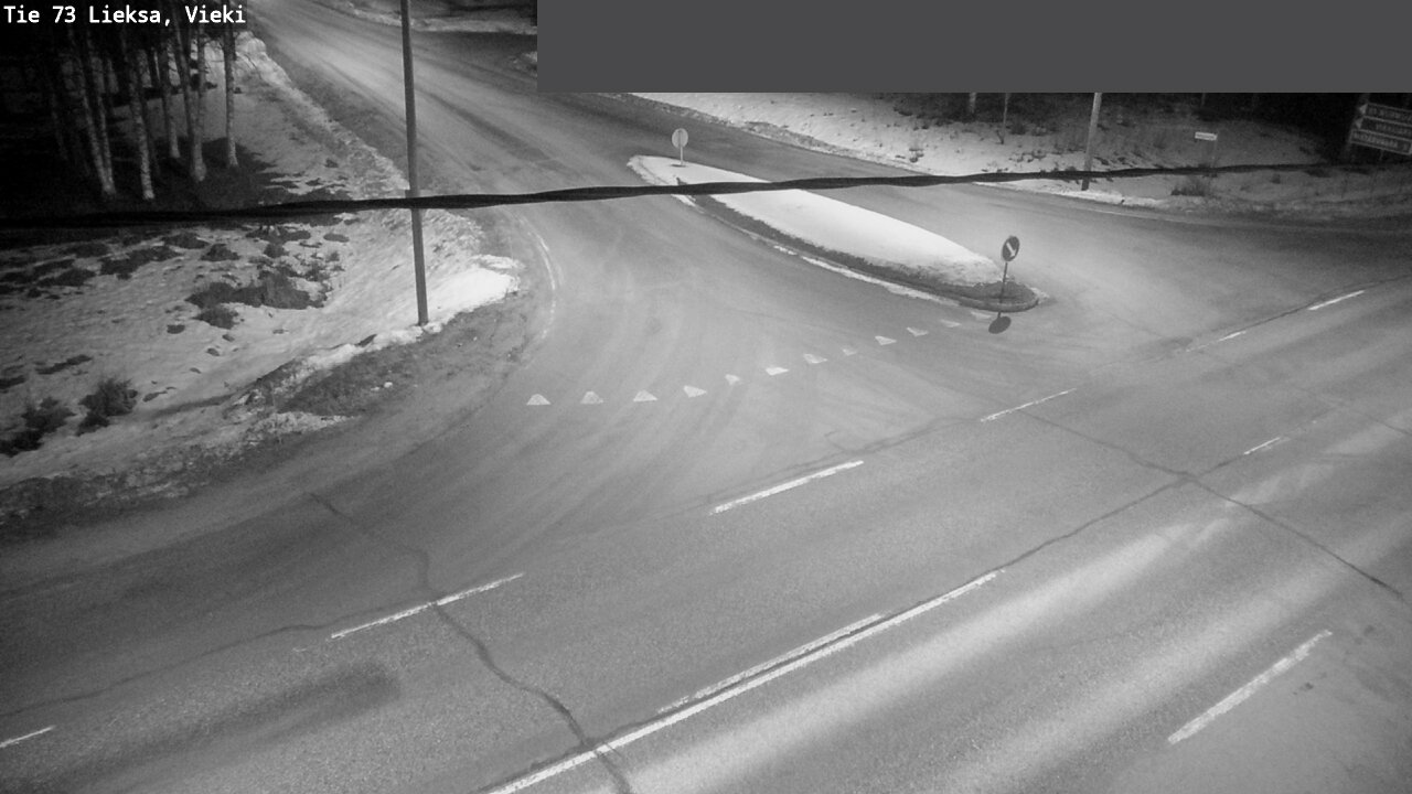 Weather Camera Image Väg 73 Lieksa, Vieki, Lieksa, Pohjois-Karjala