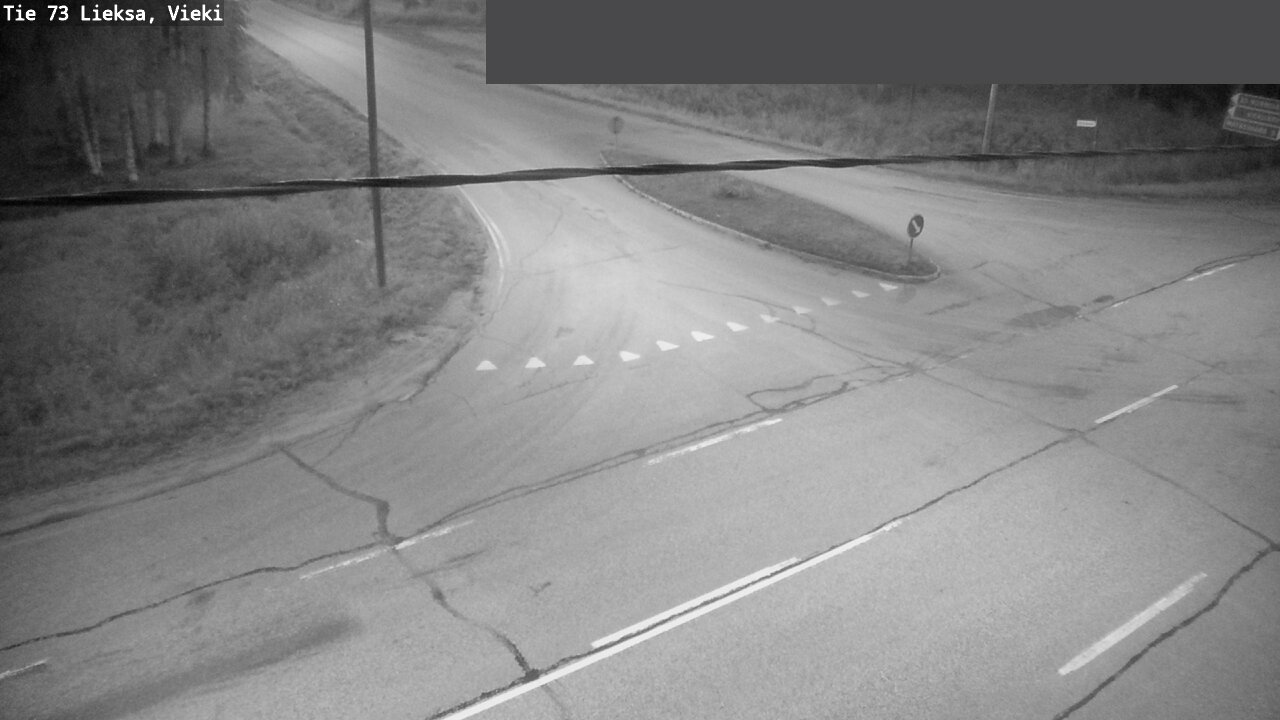Weather Camera Image Road 73 Lieksa, Vieki, Lieksa, Pohjois-Karjala