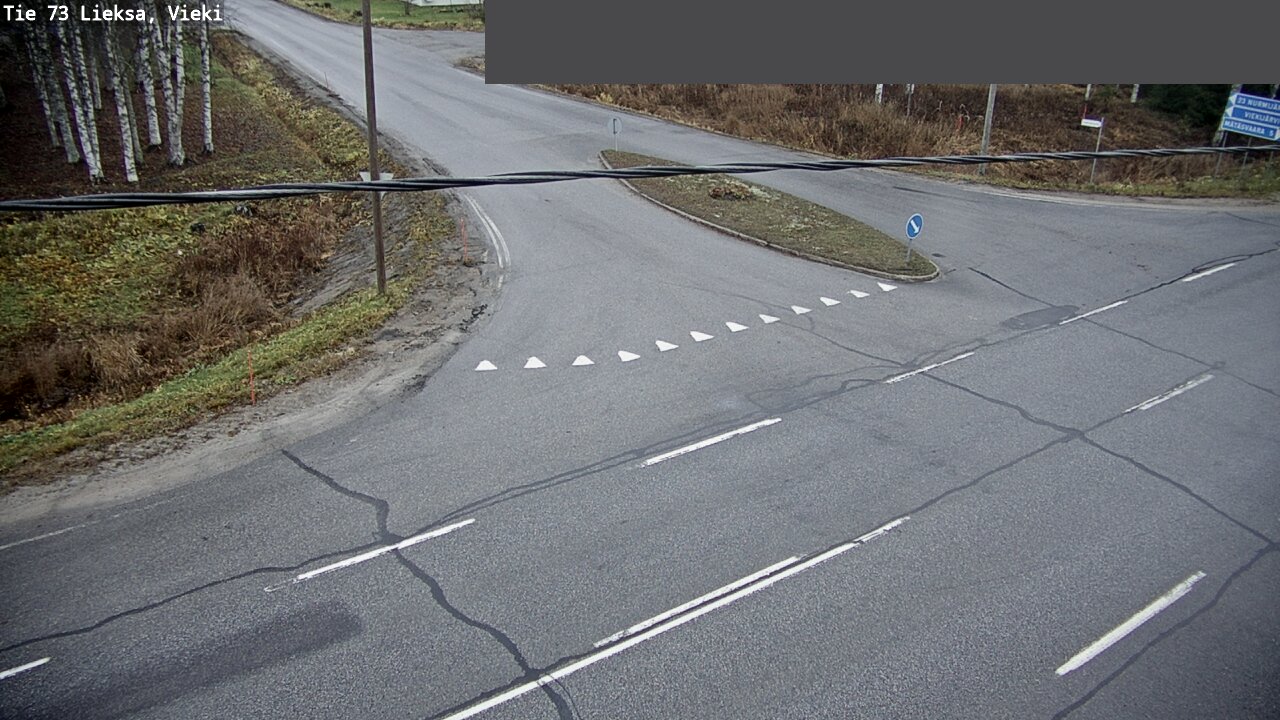 Kelikamerat Kuva Tie 73 Lieksa; Vieki, Lieksa, Pohjois-Karjala