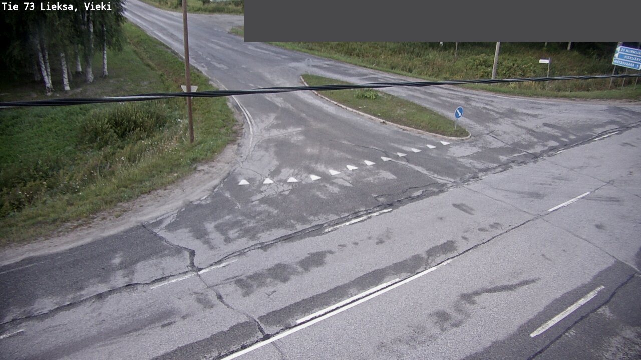 Weather Camera Image Road 73 Lieksa, Vieki, Lieksa, Pohjois-Karjala