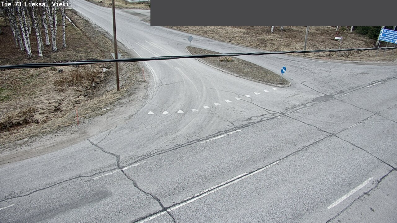 Weather Camera Image Väg 73 Lieksa, Vieki, Lieksa, Pohjois-Karjala