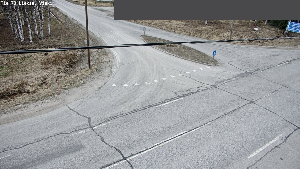 Weather Camera Image Väg 73 Lieksa, Vieki, Lieksa, Pohjois-Karjala